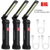 Portable COB LED Flashlight USB Rechargeable Beargoods