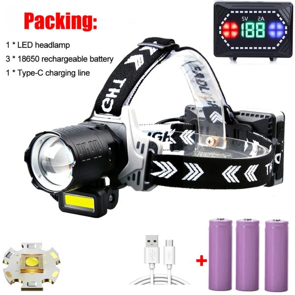 super bright white led headlamp with motion sensor Super Bright White LED Headlamp with Motion Sensor Beargoods