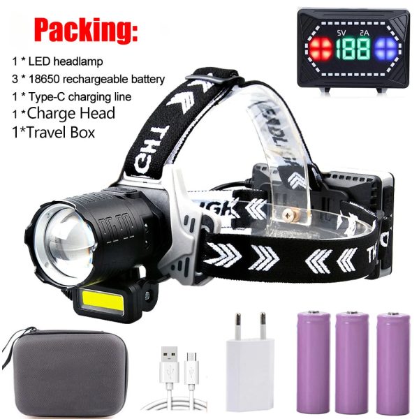 super bright white led headlamp with motion sensor Super Bright White LED Headlamp with Motion Sensor Beargoods