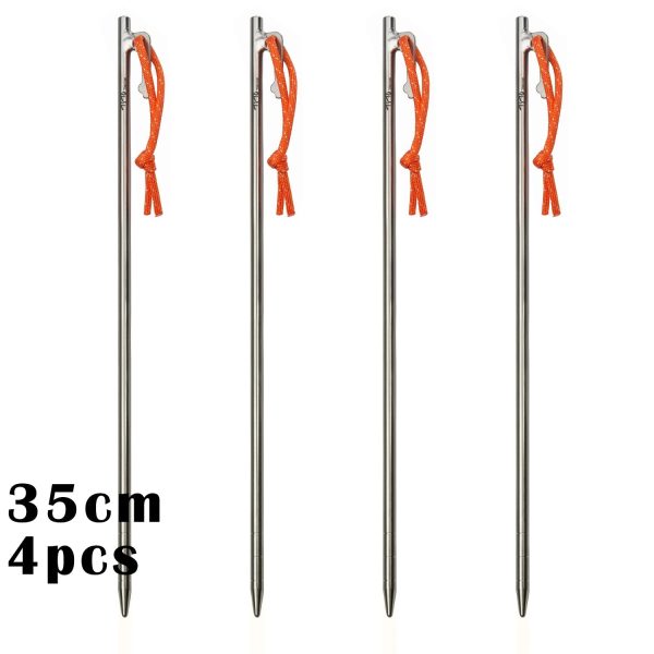 Titanium Alloy Tent Pegs Beargoods