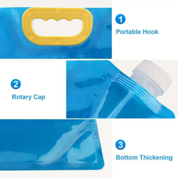 3pcs Waterproof Folding Water Bags Beargoods