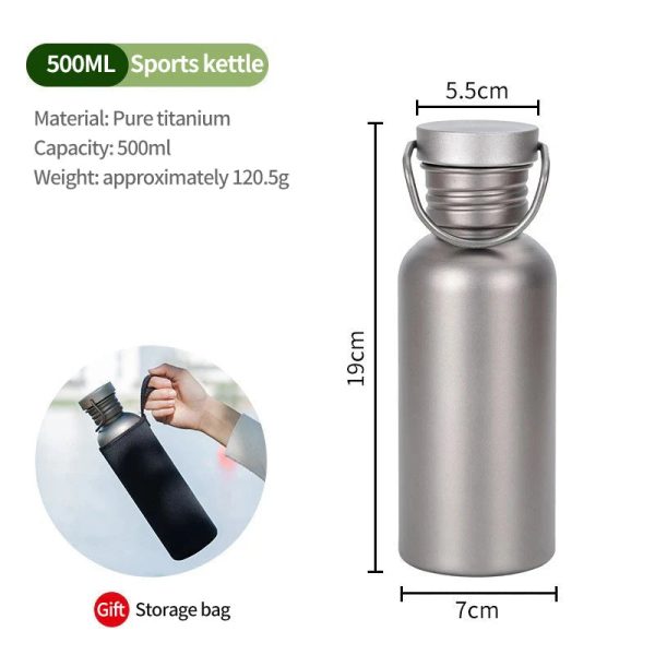 Titanium Water Bottle Beargoods