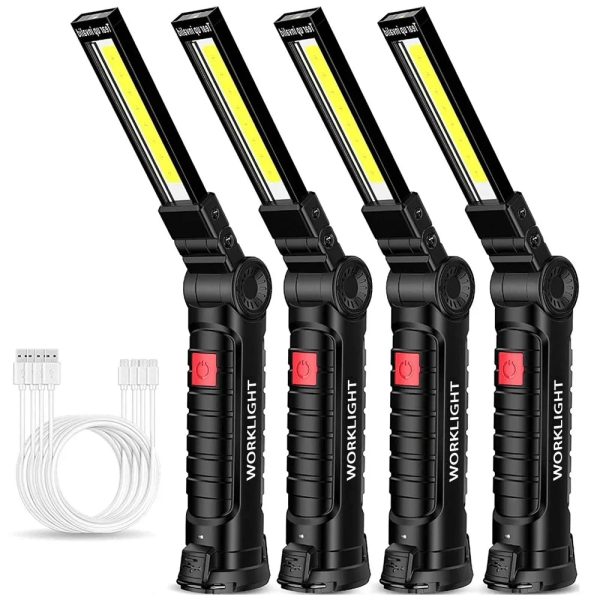 Portable COB LED Flashlight USB Rechargeable Beargoods