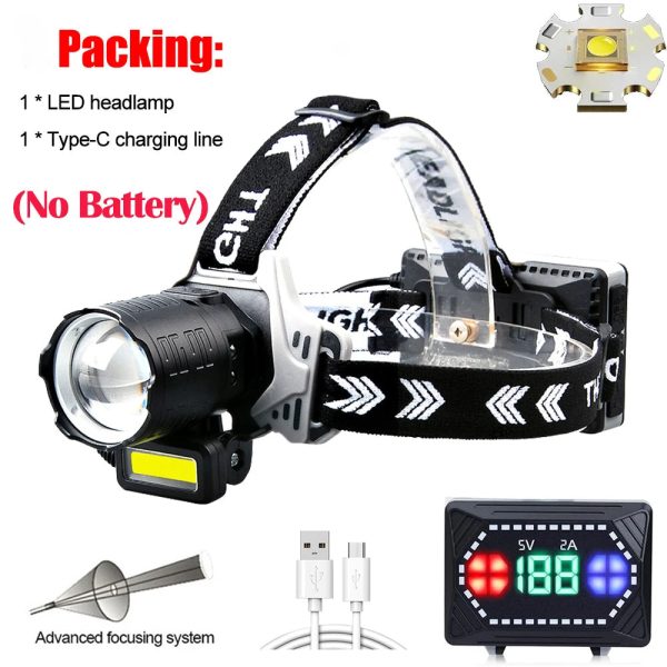 super bright white led headlamp with motion sensor Super Bright White LED Headlamp with Motion Sensor Beargoods