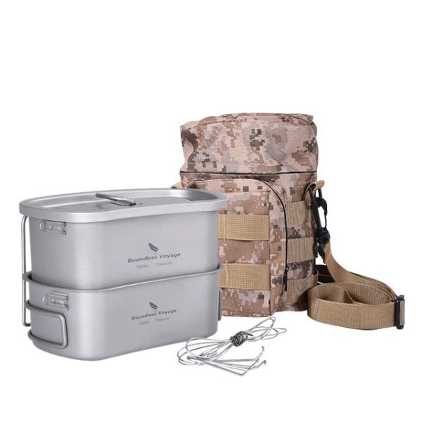 Military Canteen Titanium Cookware Beargoods