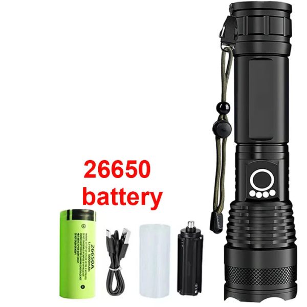 high power rechargeable led tactical flashlight High Power Rechargeable LED Tactical Flashlight Beargoods