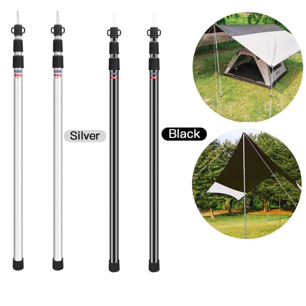 Aluminium Adjustable Camping Poles Beargoods