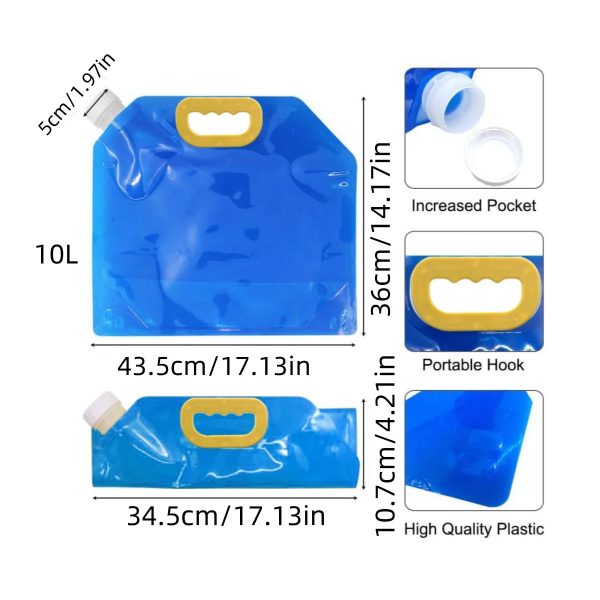 3pcs Waterproof Folding Water Bags Beargoods