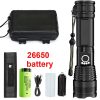 high power rechargeable led tactical flashlight High Power Rechargeable LED Tactical Flashlight Beargoods