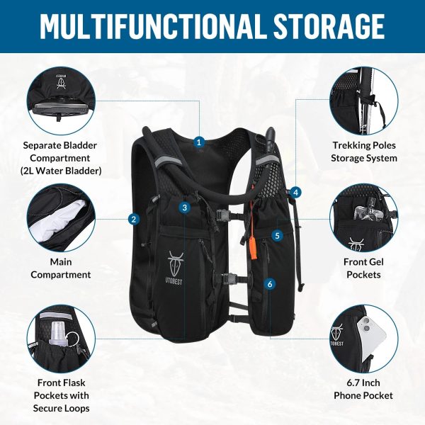 Ultra Lightweight Hydration Vest Beargoods