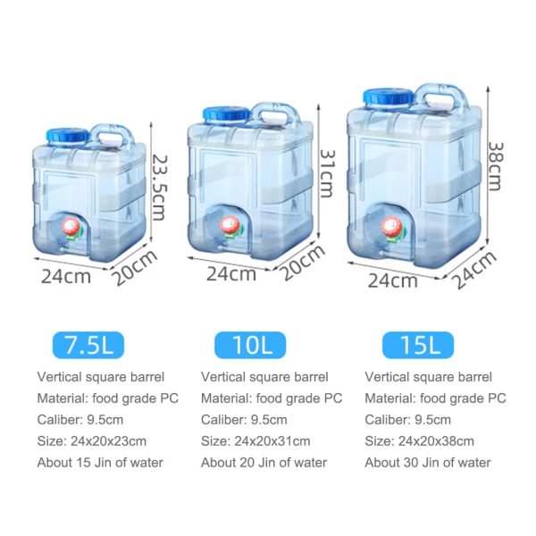 portable water storage container Portable Water Storage Container Beargoods