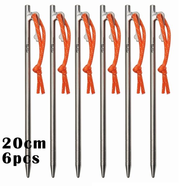 Titanium Alloy Tent Pegs Beargoods