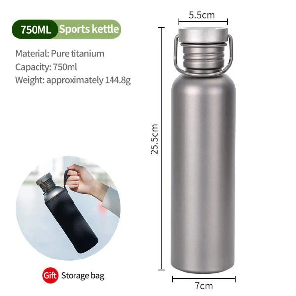 Titanium Water Bottle Beargoods