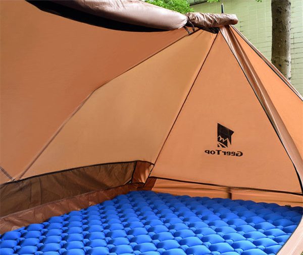 double camping tent outdoor equipment portable