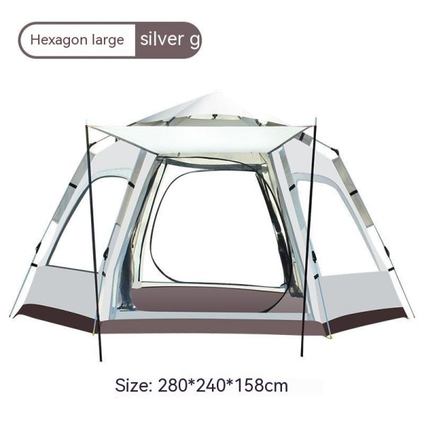outdoor portable folding automatic tent
