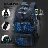 men's waterproof oxford cloth backpack hiking backpack