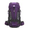 60l mountaineering package outside hiking backpack outdoor camping gift rain cover