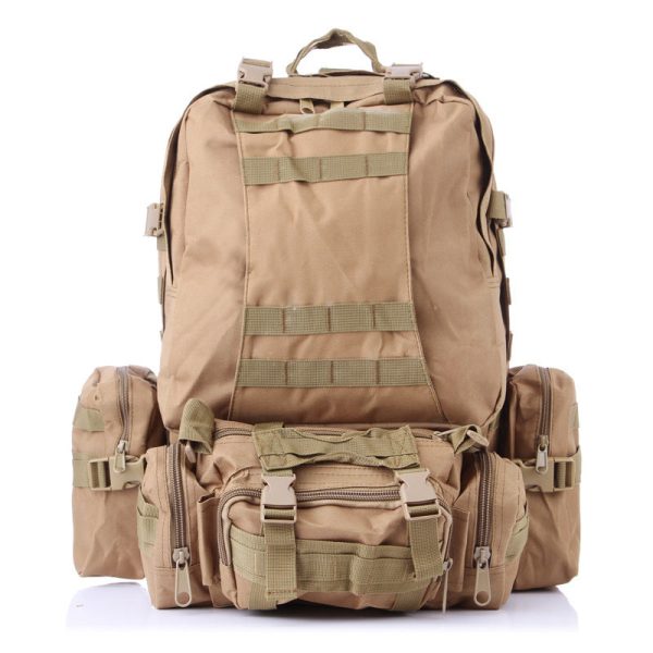 camping travel bag oxford cloth outdoor backpack army camouflage