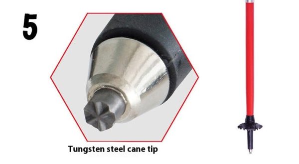 carbon fiber folding climbing cane