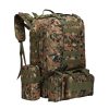 army camouflage camping combination backpack
