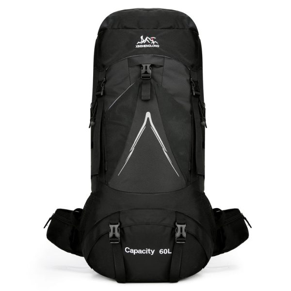 new backpack outdoor hiking bag 60l large capacity nylon travel camping hiking backpack