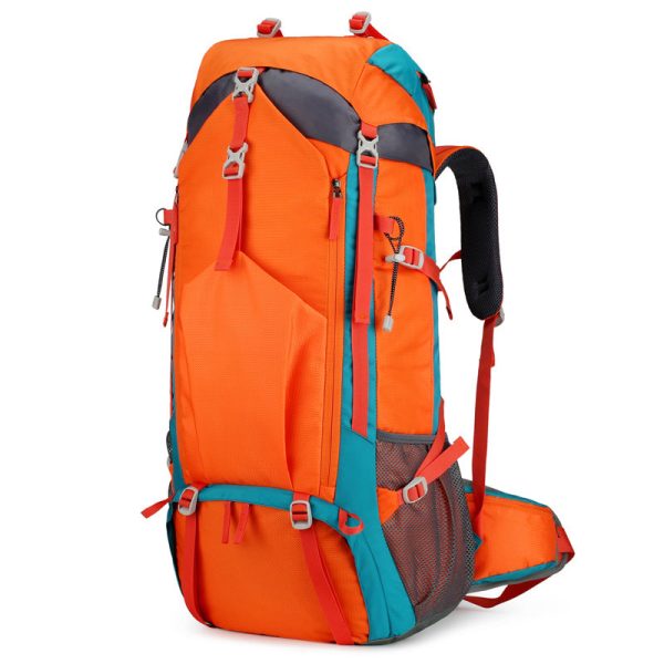 professional outdoor hiking backpack, ultra light and wear resistant, men's and women's hiking backpack, large capacity waterproof camping backpack, 70l