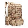 army camouflage camping combination backpack