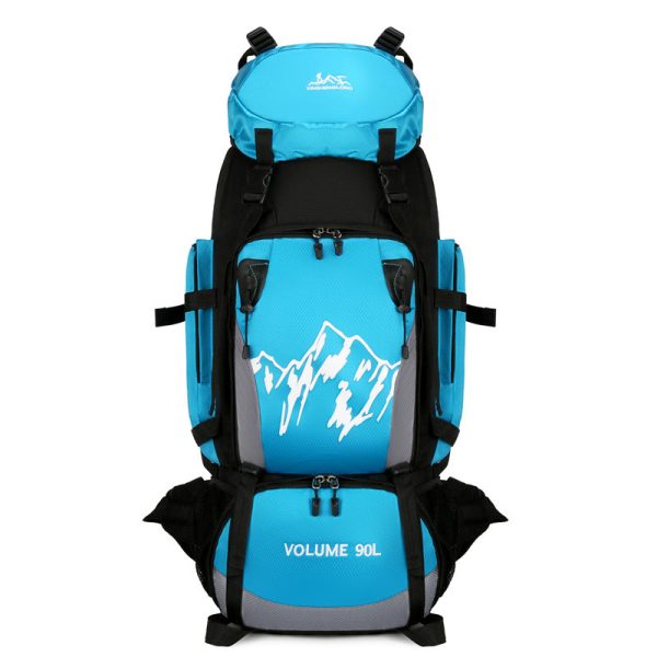 new outdoor mountaineering bag large capacity lightweight waterproof professional hiking camping backpack
