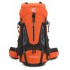 60l mountaineering package outside hiking backpack outdoor camping gift rain cover