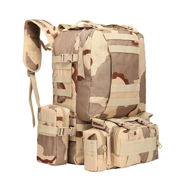 army camouflage camping combination backpack