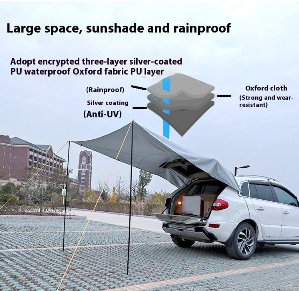 car trunk canopy camping tent