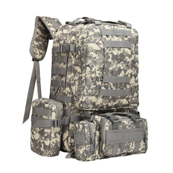 army camouflage camping combination backpack