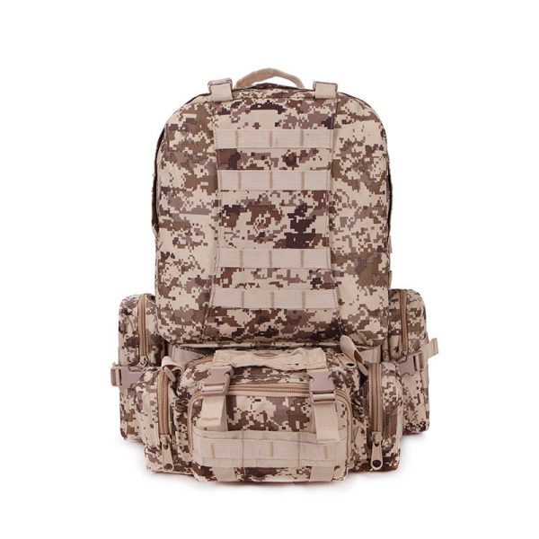 camping travel bag oxford cloth outdoor backpack army camouflage