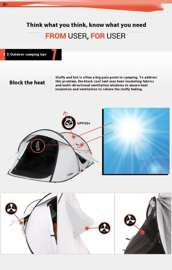tent outdoor camping equipment fully automatic