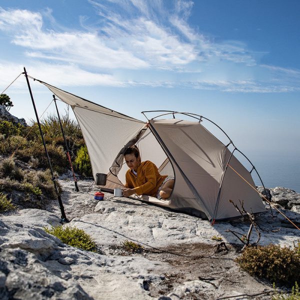 outdoor camping plug in ultra light tent