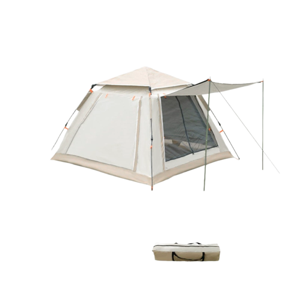 hexagonal automatic camping tent