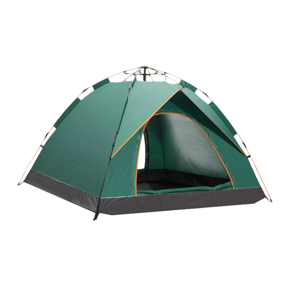 hexagonal automatic camping tent