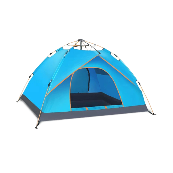 hexagonal automatic camping tent