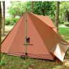 double camping tent outdoor equipment portable