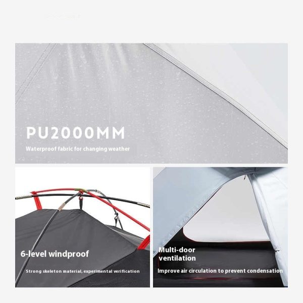 outdoor camping thickened rain proof camping tent