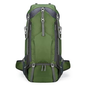 professional outdoor hiking backpack, ultra light and wear resistant, men's and women's hiking backpack, large capacity waterproof camping backpack, 70l