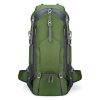 professional outdoor hiking backpack, ultra light and wear resistant, men's and women's hiking backpack, large capacity waterproof camping backpack, 70l