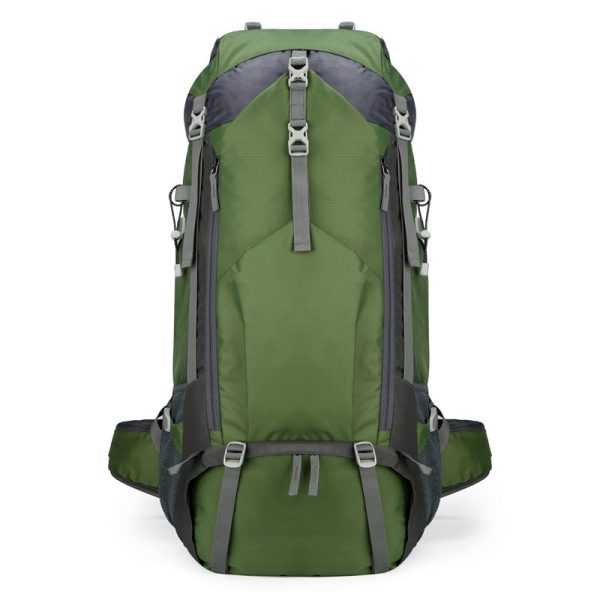 professional outdoor hiking backpack, ultra light and wear resistant, men's and women's hiking backpack, large capacity waterproof camping backpack, 70l