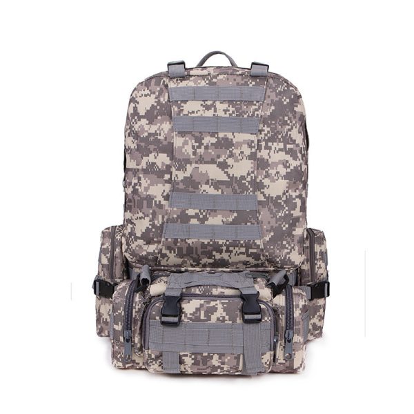 camping travel bag oxford cloth outdoor backpack army camouflage
