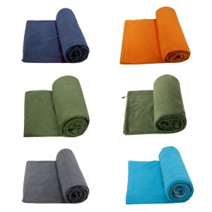 fleece sleeping bag portable outdoor sleeping bag camping travel warm ultralight sleeping bag liner zr003