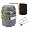 outdoor camping cookware set