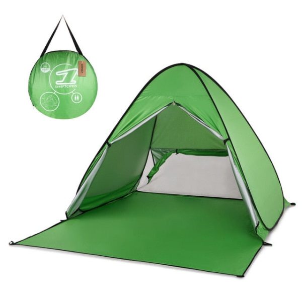 lixada automatic camping tent travel for 2 person beach tent fishing instant pop up uv protection tents outdoor camping 6 pegs