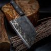 high carbon clad steel handmade forged chef knife