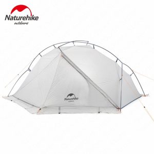 naturehike tent 930g vik series camping tent 20d silicone nylon aluminum pole ultralight tent outdoor 1 person tents nh18w001 k