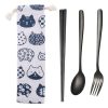 3/8pcs/set stainless steel fork spoon cutlery set